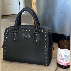 Black Michael KORS studded purse